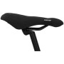 Schwarzer Fischer Fahrradsattel MTB mit Memory Foam für hohen Komfort.