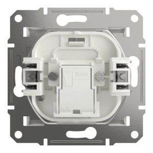 Schneider Electric ASFORA TV Durchgangsdose 8dB UP Weiss EPH3270321D
