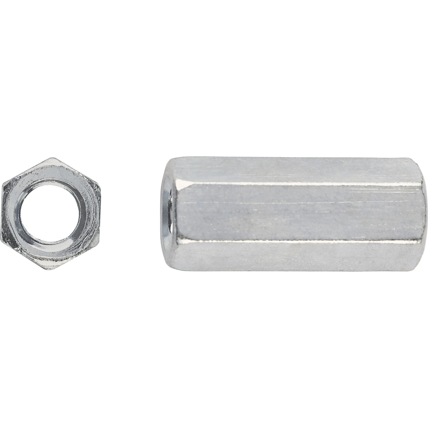 Verbindungsmutter M6 x 20 mm Außensechskant 10 mm Edelstahl A2 5 Stück