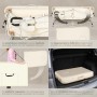 Tectake 3 Zonen Massageliege  Breite 61 cm  Polsterung 5 cm Inklusive Tragetasche  180 x 61 x 68 cm Beige_5