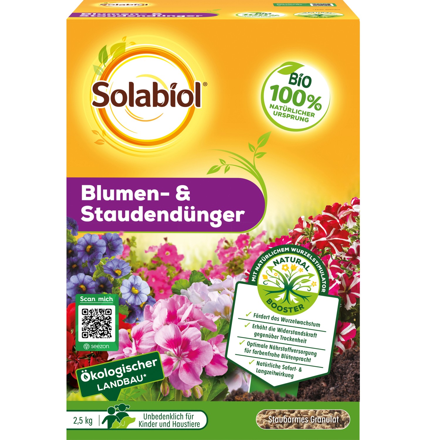 Solabiol Blumen & Staudendünger 2,5 kg kaufen bei OBI
