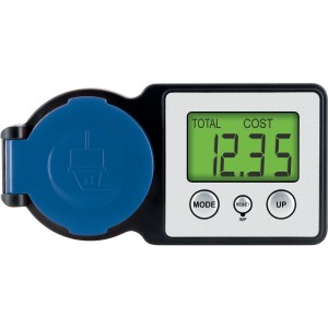 Schwaiger Energiekostenmessgerät STEM1044 mit Display zur Einspeisemessung.