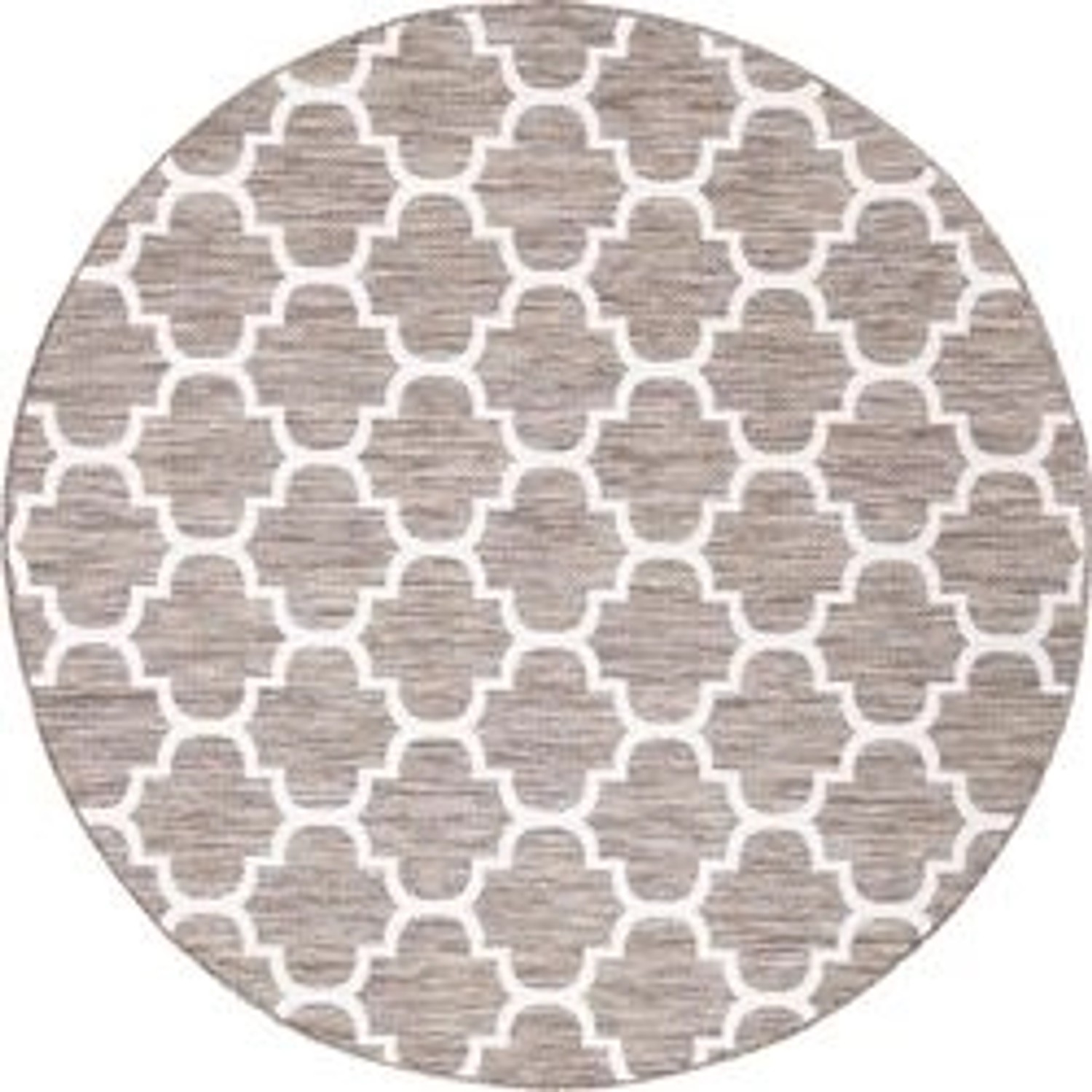 payé Teppich Sommer 62 Outdoor Rund 160x160 cm Beige günstig online kaufen