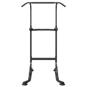 vidaXL Power Turm Dip Station Schwarz 102 x 95 x 210 cm 42017704