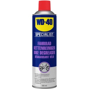 WD-40 Specialist Fahrrad Kettenreiniger, 500ml Dose zur Reinigung und Pflege von Fahrradketten.