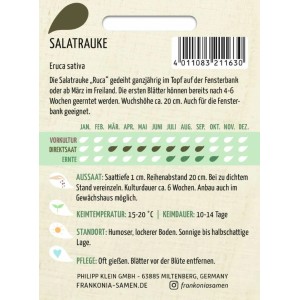 FRANKONIA Salatrauke Rucola