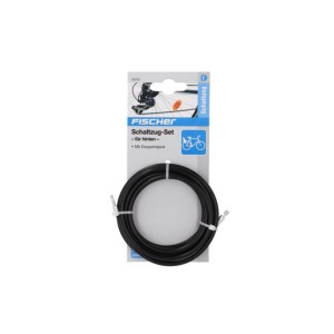 Fischer Schaltzug für Hinterrad mit Doppelnippel, 220cm Länge.