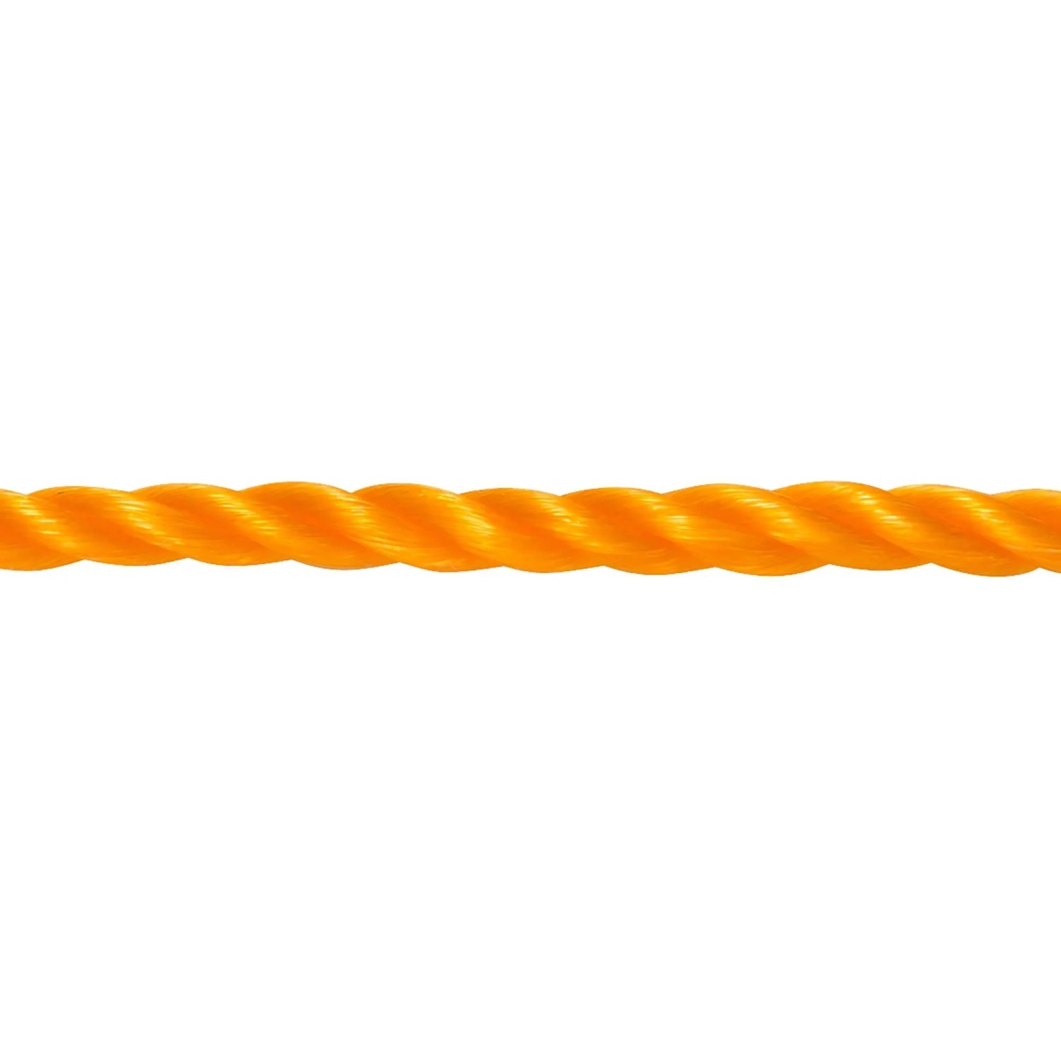 Conacord Seil Polypropylen Monofil Gedreht Ø 6 mm Orange Meterware
