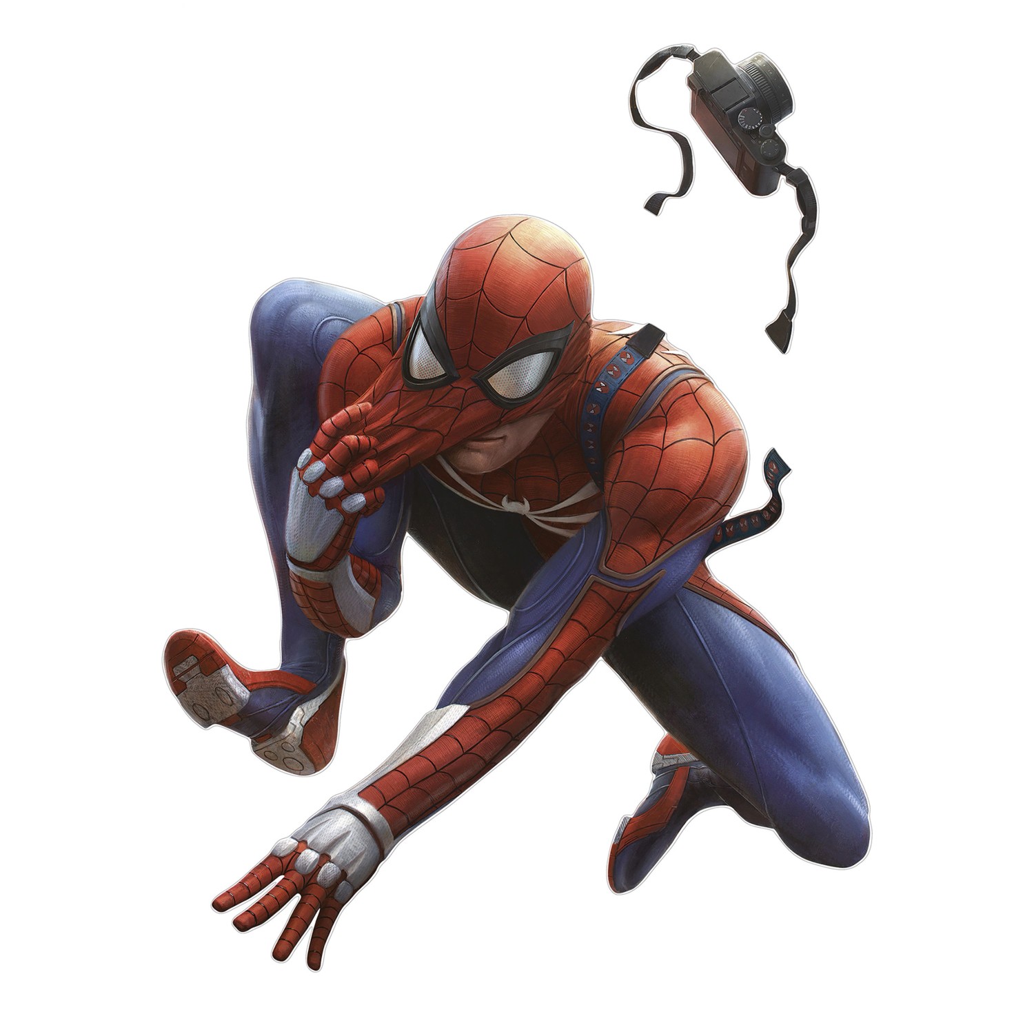Komar Deco-Sticker Marvel Spider-Man Epic Swinging Blau günstig online kaufen