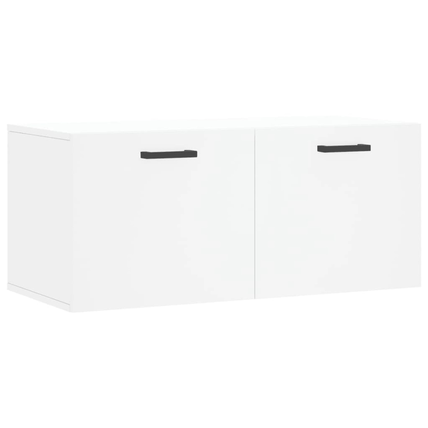 vidaXL Wandschrank Weiß 80x36,5x35 cm Holzwerkstoff Modell 5 günstig online kaufen