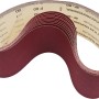 Holzmann Schleifband-Set, 10-teilig, für Band-Tellerschleifer BT46, verschiedene Körnungen.