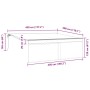 vidaXL Einziehbare Markise Anthrazit 450 x 350 cm 3330874_14