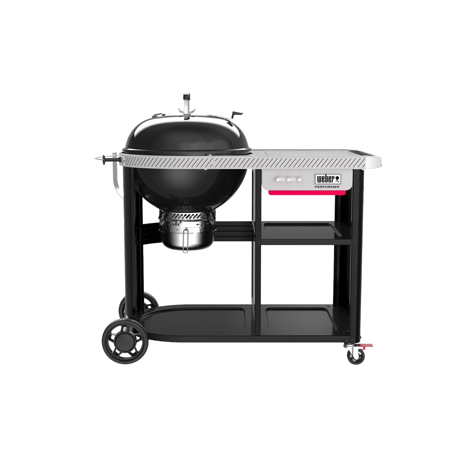Weber Holzkohlegrill Performer Premium 57 cm Schwarz