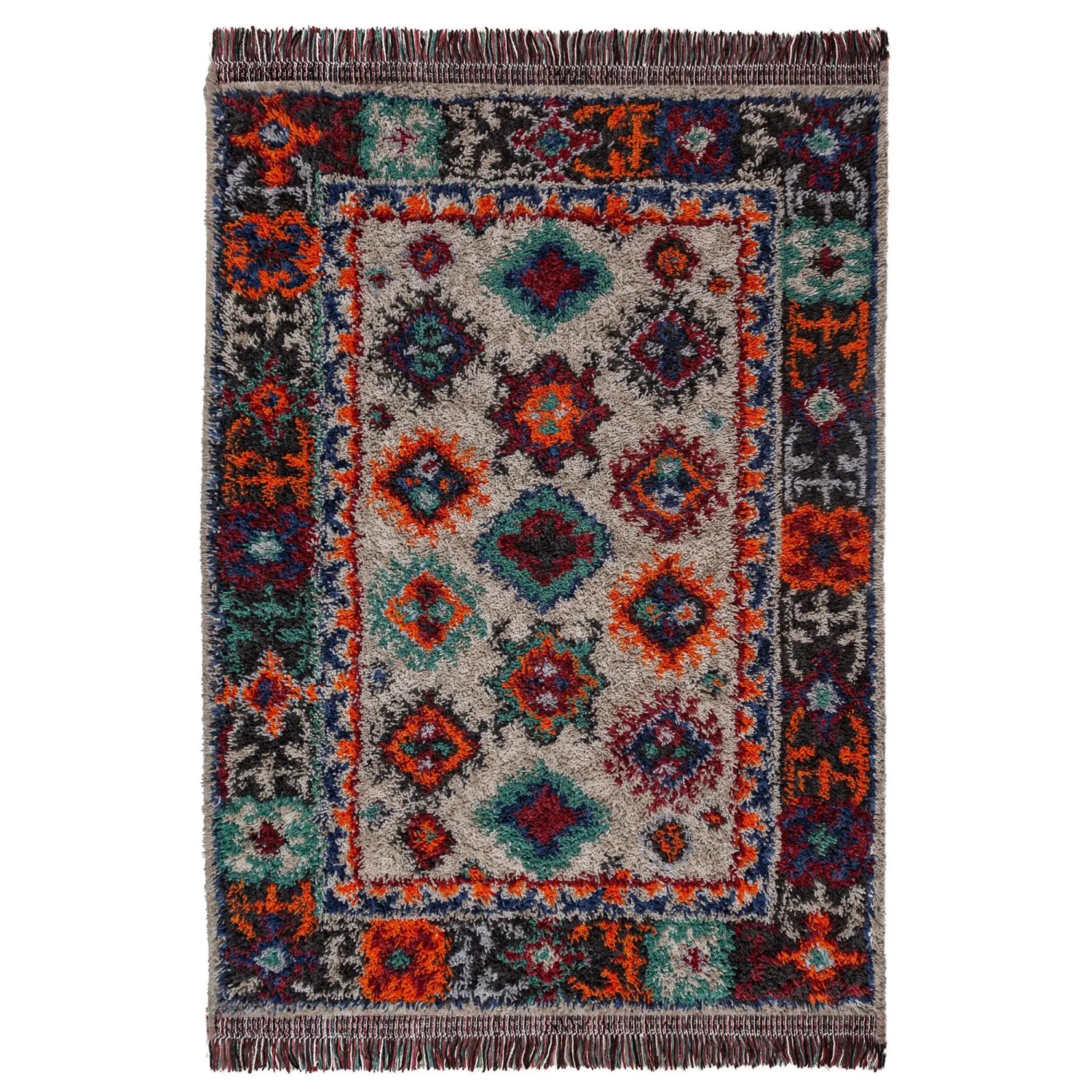 Flair Rugs Hochflorteppich Lia Shaggy 200 cm x 300 cm Mehrfarbig