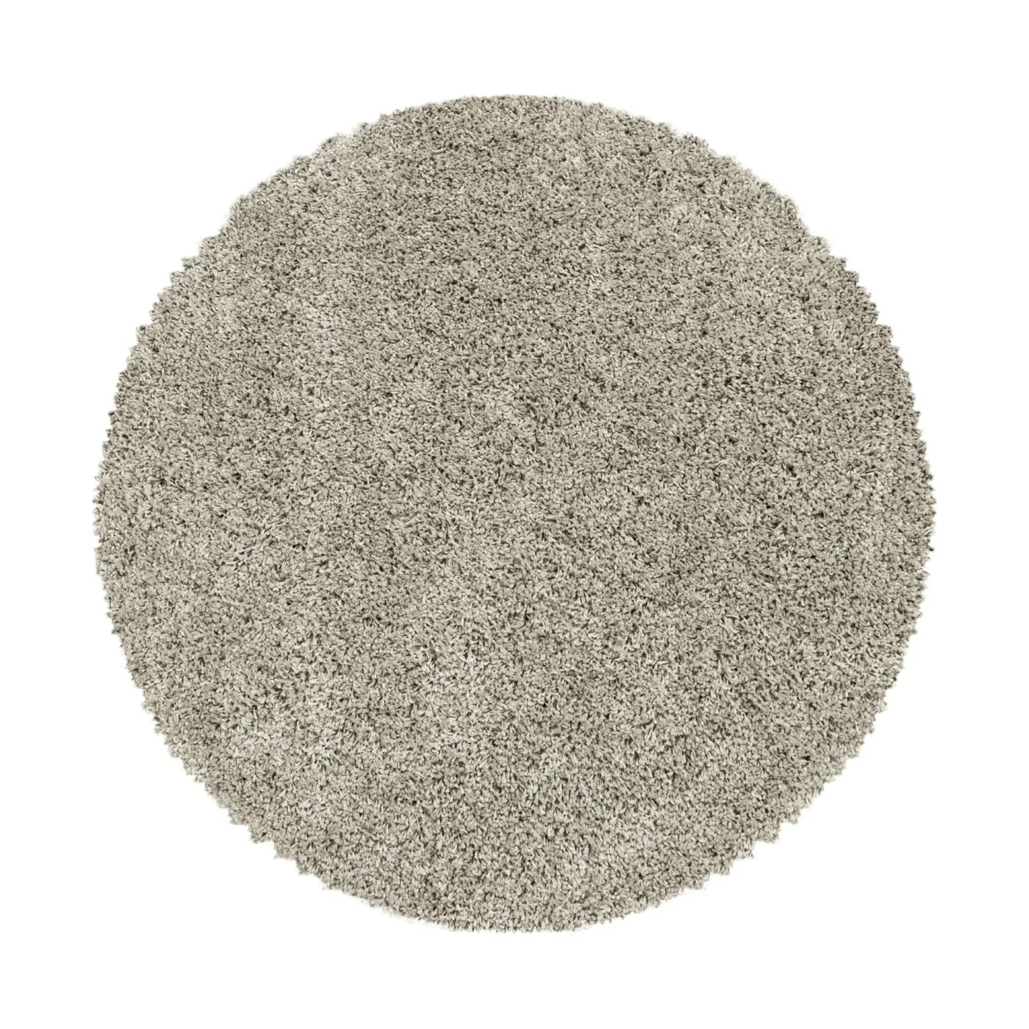 Ayyildiz Hochflorteppich Sydney 3000 Natur Ø 160 cm