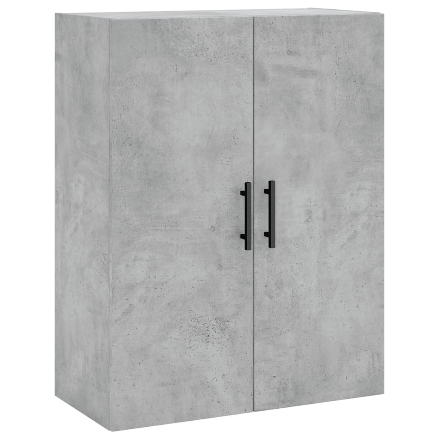 vidaXL Wandschrank Betongrau 69,5x34x90 cm 828448 günstig online kaufen