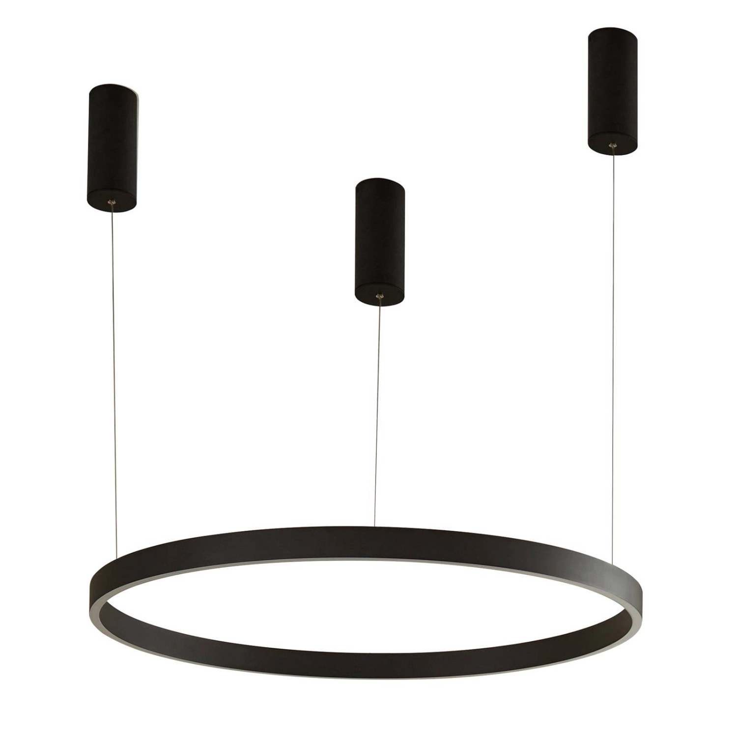 Arcchio LED Answin 10011560 Modern in Schwarz aus Metall 1-flammig Wohnzimmerleuchte