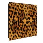 Schwarzer Schlüsselkasten mit Leopard-Motiv auf Glasfront, 50 Haken, magnetisch und beschreibbar.