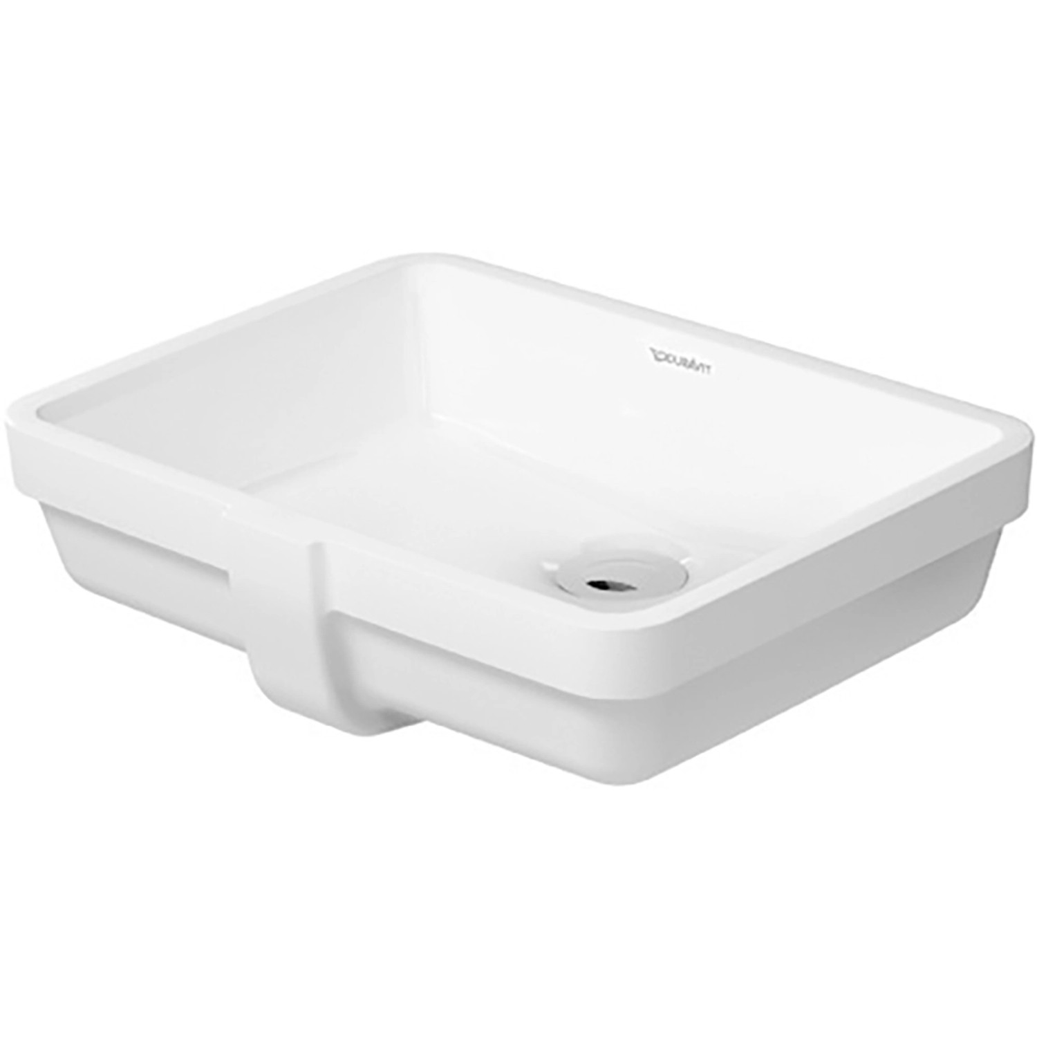 Duravit Einbauwaschbecken Vero 46,5 cm Weiß WG mit Waschtisch