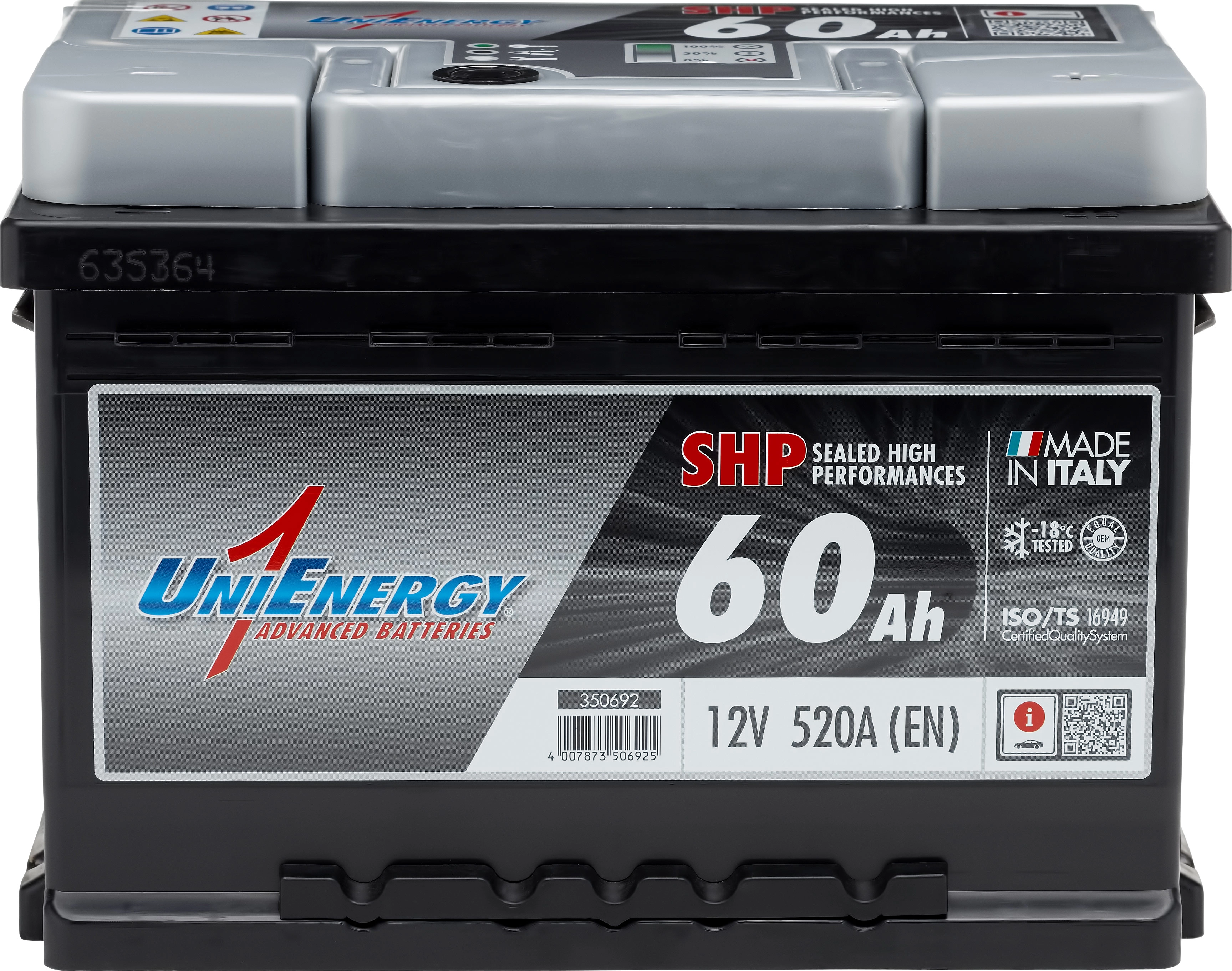 Autobatterie Energy Plus ENP60 12V 60Ah 540A günstig kaufen
