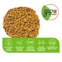 Gelber GROW by OBI Dekormulch Ahorn, zur Beetabdeckung und Unkrautvermeidung.