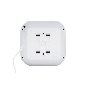 Thermoflow Untertischspeicher DS5U, 5 Liter, druckfest, weiße Rückseite mit Anschlüssen.