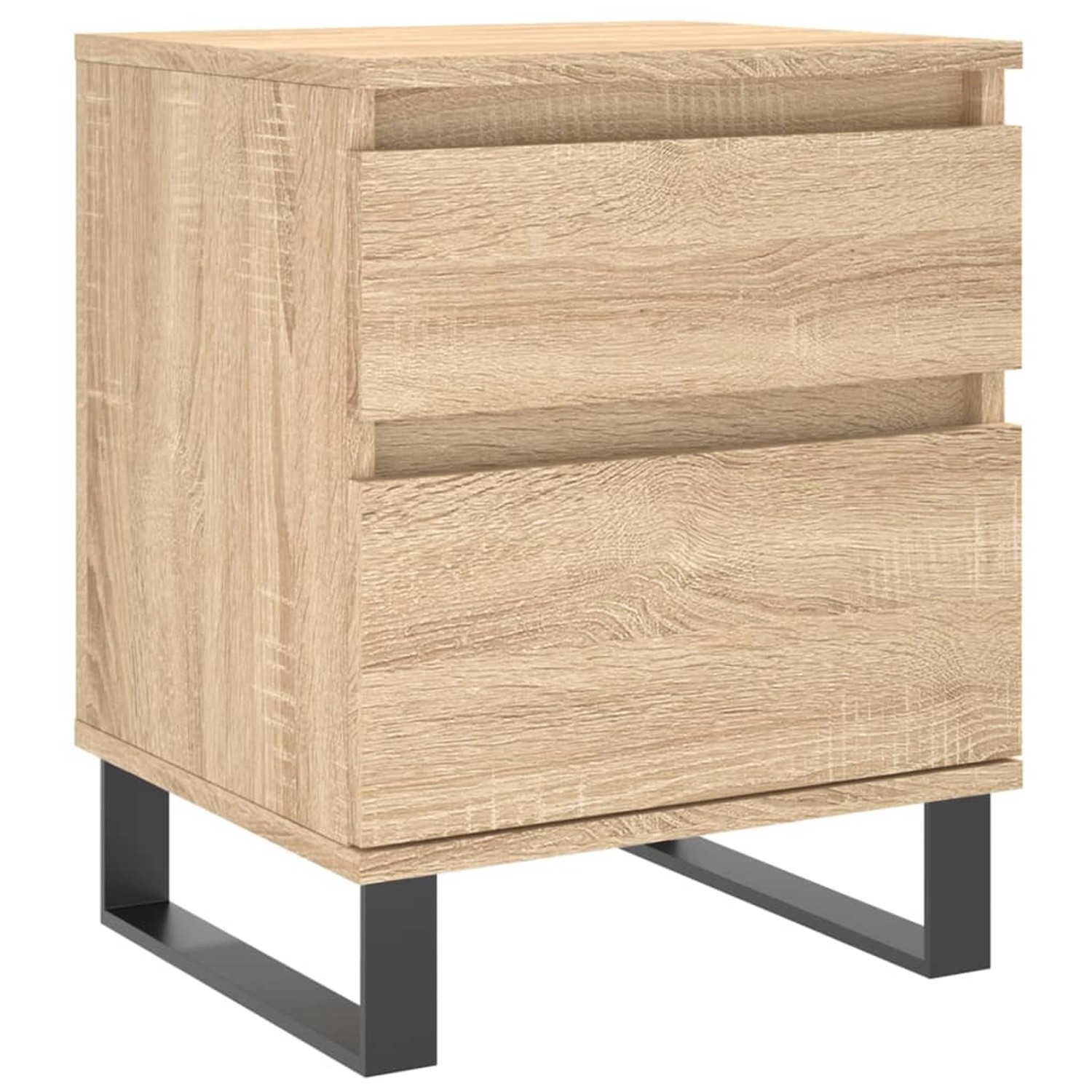 vidaXL Nachttisch Sonoma-Eiche 40x35x50 cm Holzwerkstoff 830690 günstig online kaufen