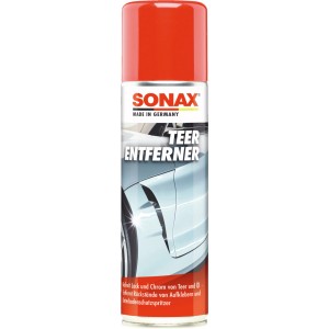 Sonax Teerentferner 300ml für Autopflege: Entfernt Teer, Öl und Aufkleberreste von Lack und Chrom.