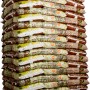 Palette OBI Pinienrinde Mittel, 51 Säcke à 45 l, zur Beetabdeckung und als Mulchmaterial.