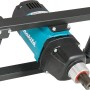 Makita Rührgerät UT1400 mit 1300 W, blauer Motor und schwarzem Bügelgriff.