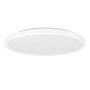 Weiße, runde Eglo LED-Deckenleuchte Connect-Z Rovito-Z, Ø 30 cm, aus Kunststoff.