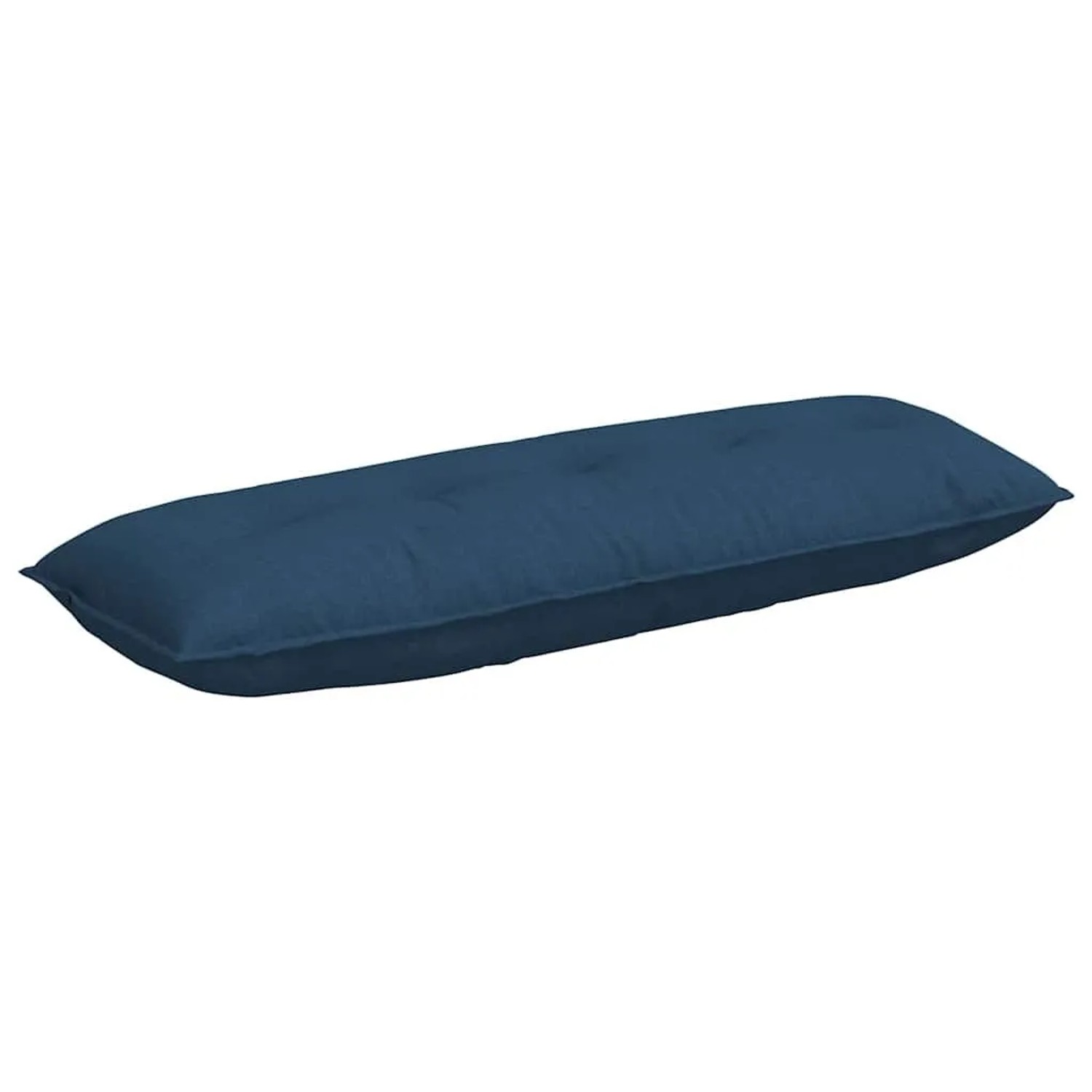 vidaXL Rückenkissen Blau 140 x 19 x 50 cm Stoff 42014838