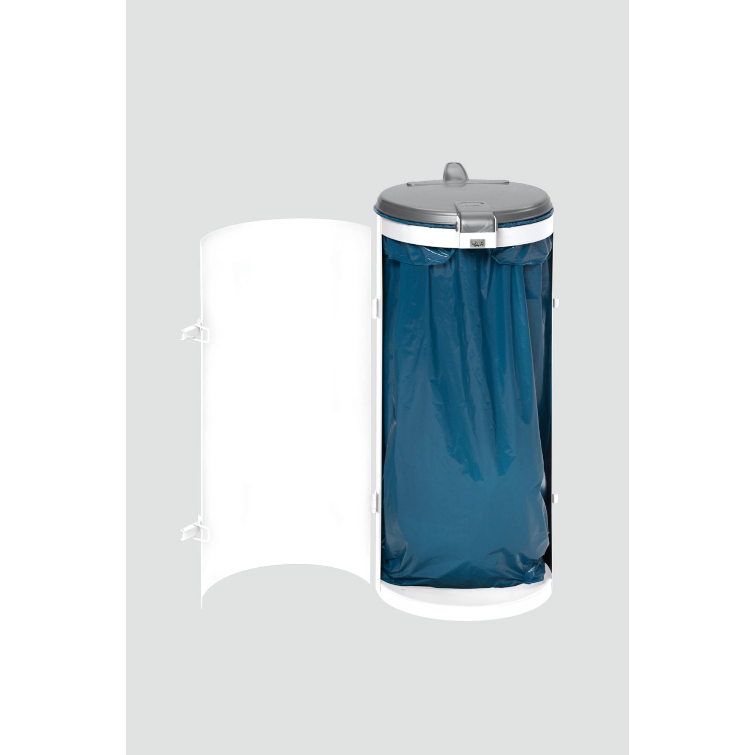 PROREGAL Kompakter Abfallsammler Junior Mit Deckel Einflügeltür 35 cm Einfü günstig online kaufen