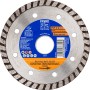 Pferd Diamanttrennscheibe DG PSF 115 mm für Winkelschleifer, zum Trennen von Baumaterialien.
