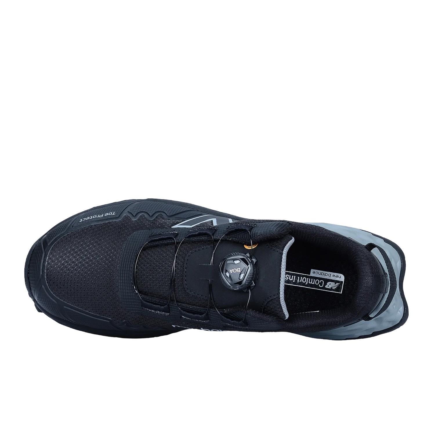 New Balance Cremorne BOA S3 Sicherheitsschuh, schwarz-grau, Größe 40, mit BOA Fit System.