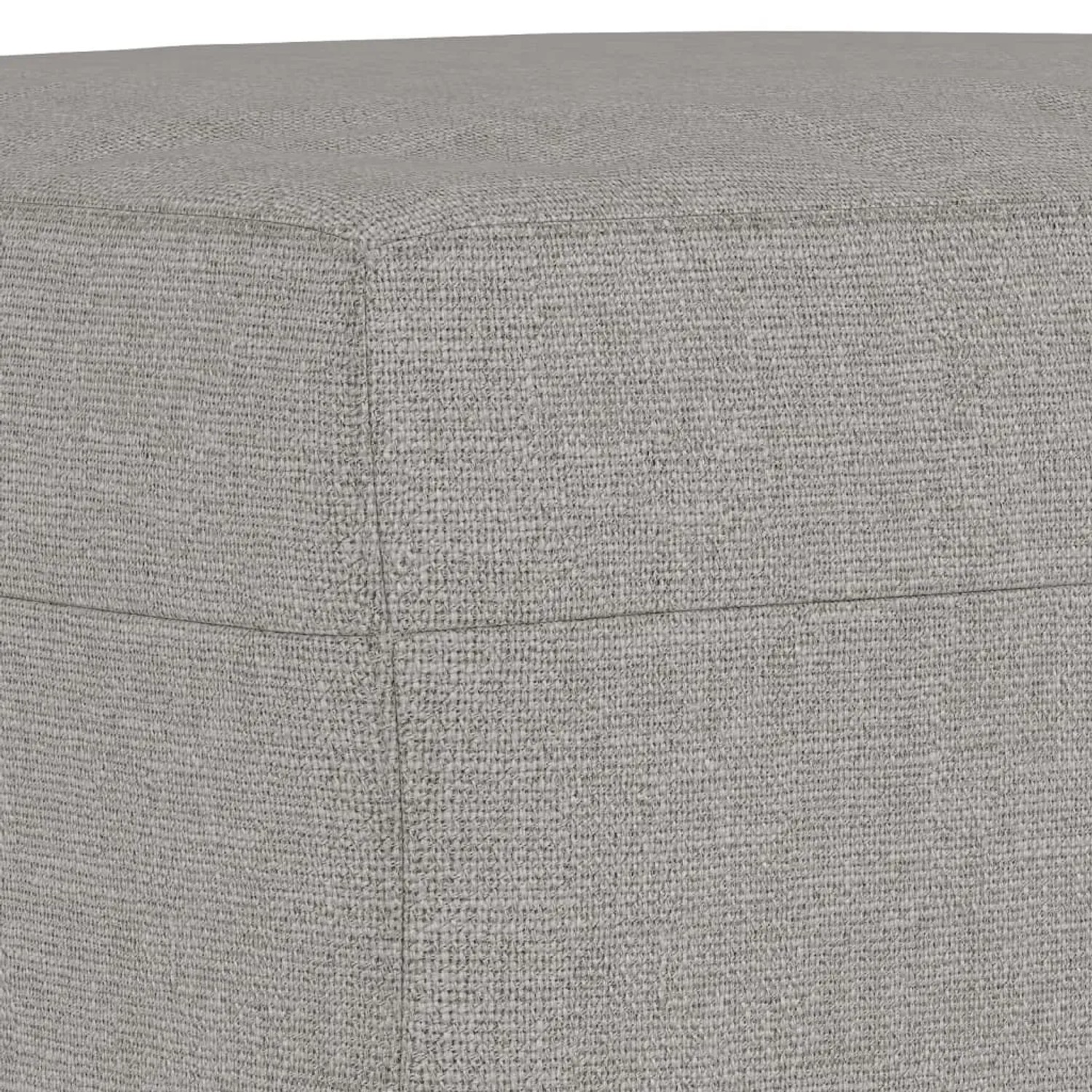 vidaXL Sitzbank Hellgrau 100x35x41 cm Stoff 349451_5