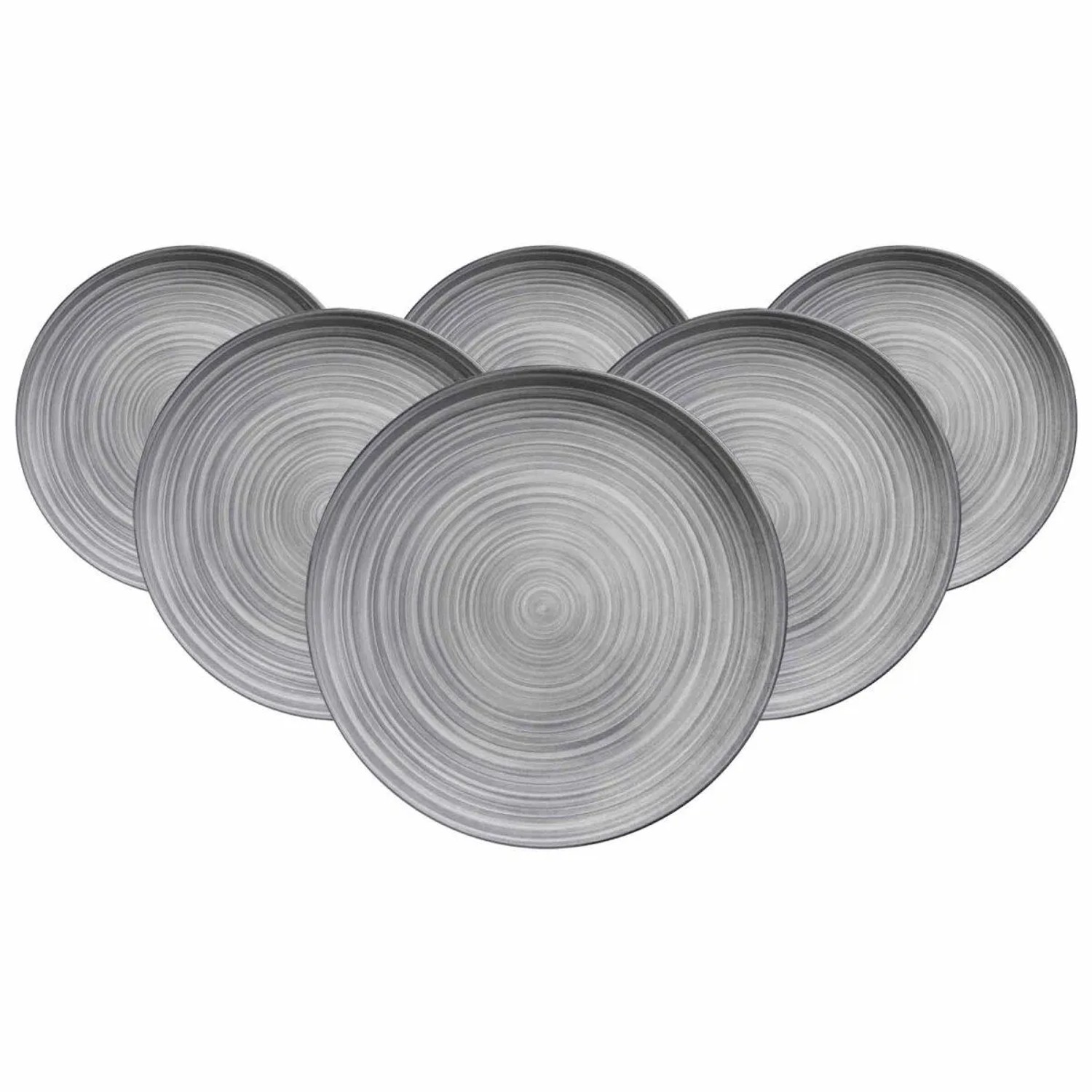 Ritzenhoff & Breker Sendai Dessertteller 21 cm 6er Set Wirbel