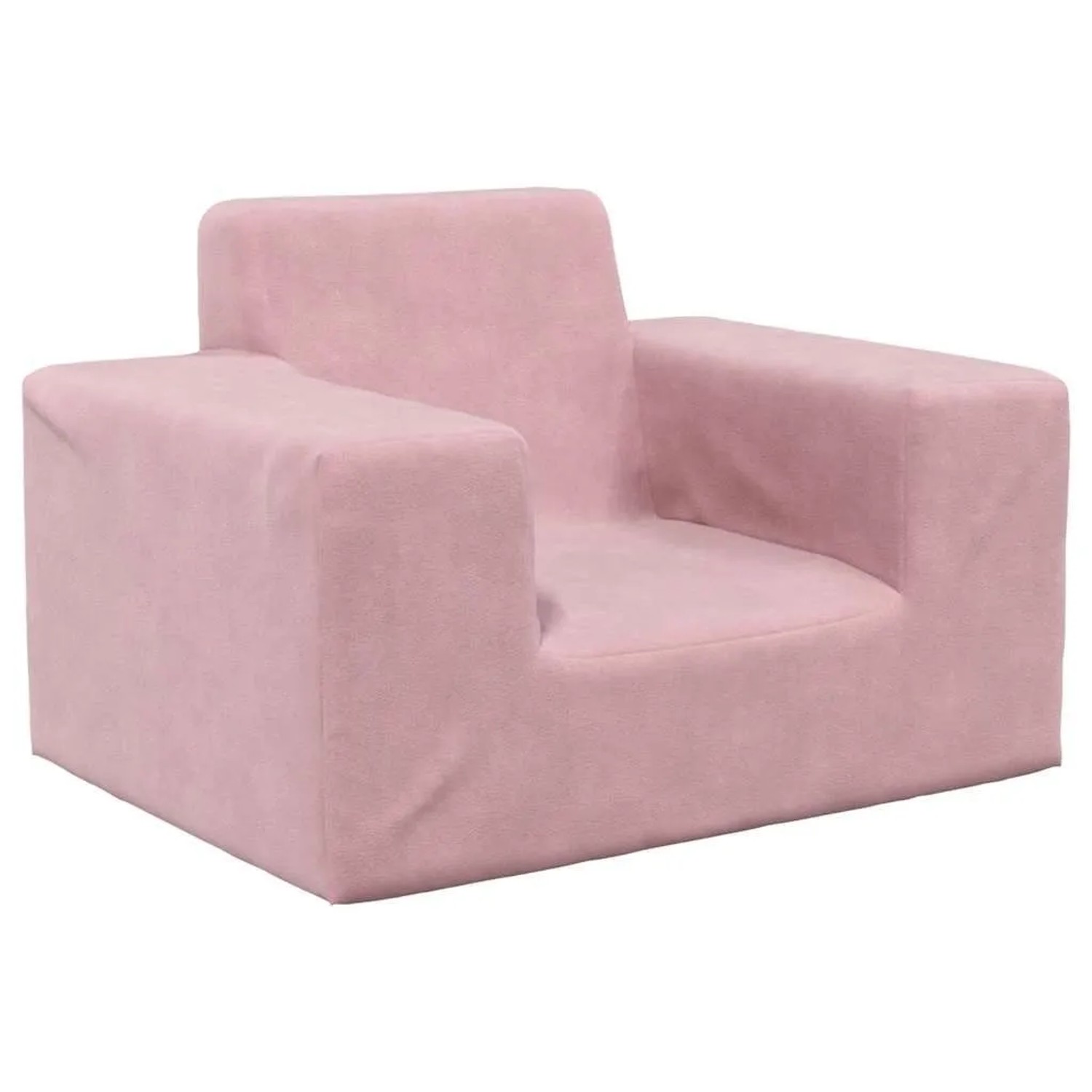 vidaXL Kindersofa Rosa Weich Plüsch 4104777