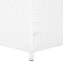 Beliani Truhe MODENA Weiss 63x158x66_6