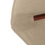 vidaXL Sonnenschirm mit Holzmast 350 cm Taupe 44530_6