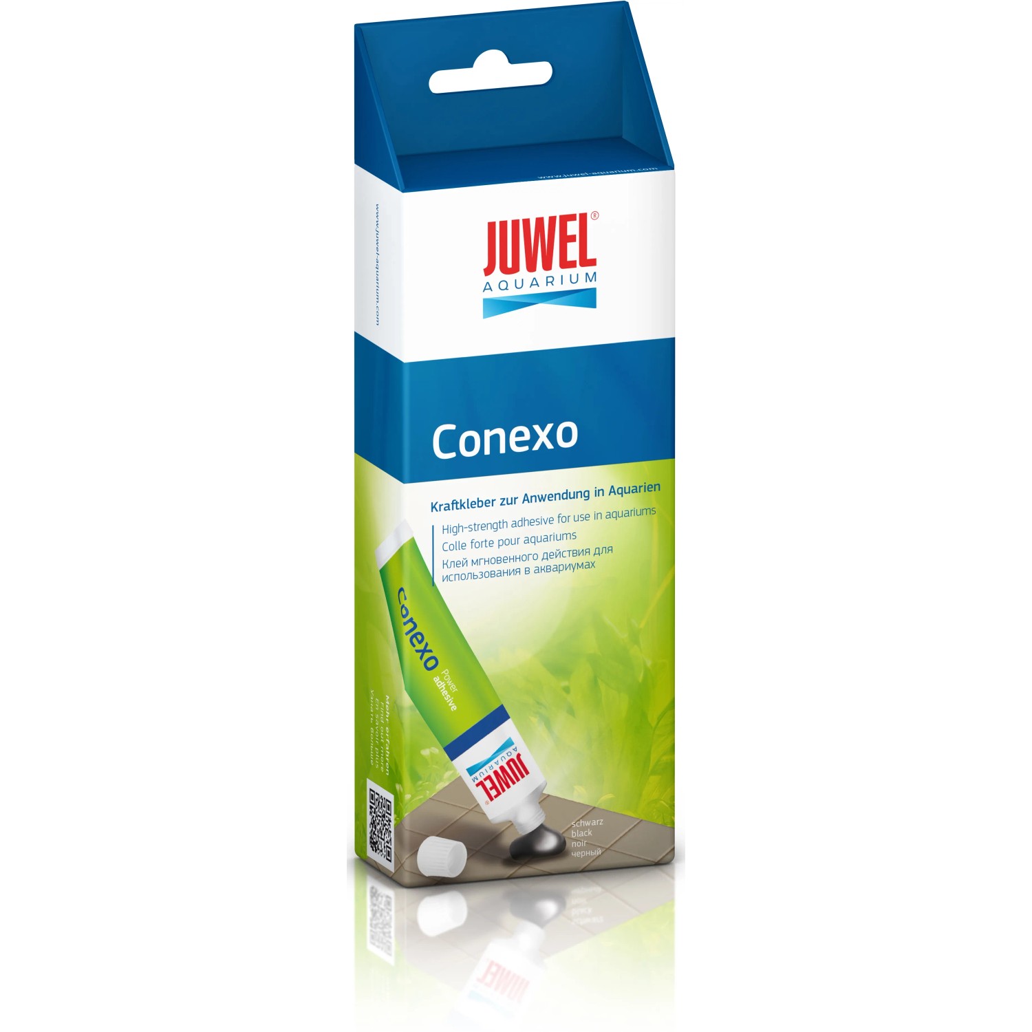 Juwel Conexo Dekorationskleber 80ml für Aquarien, zum Verkleben von Kunststoffen mit Glas.