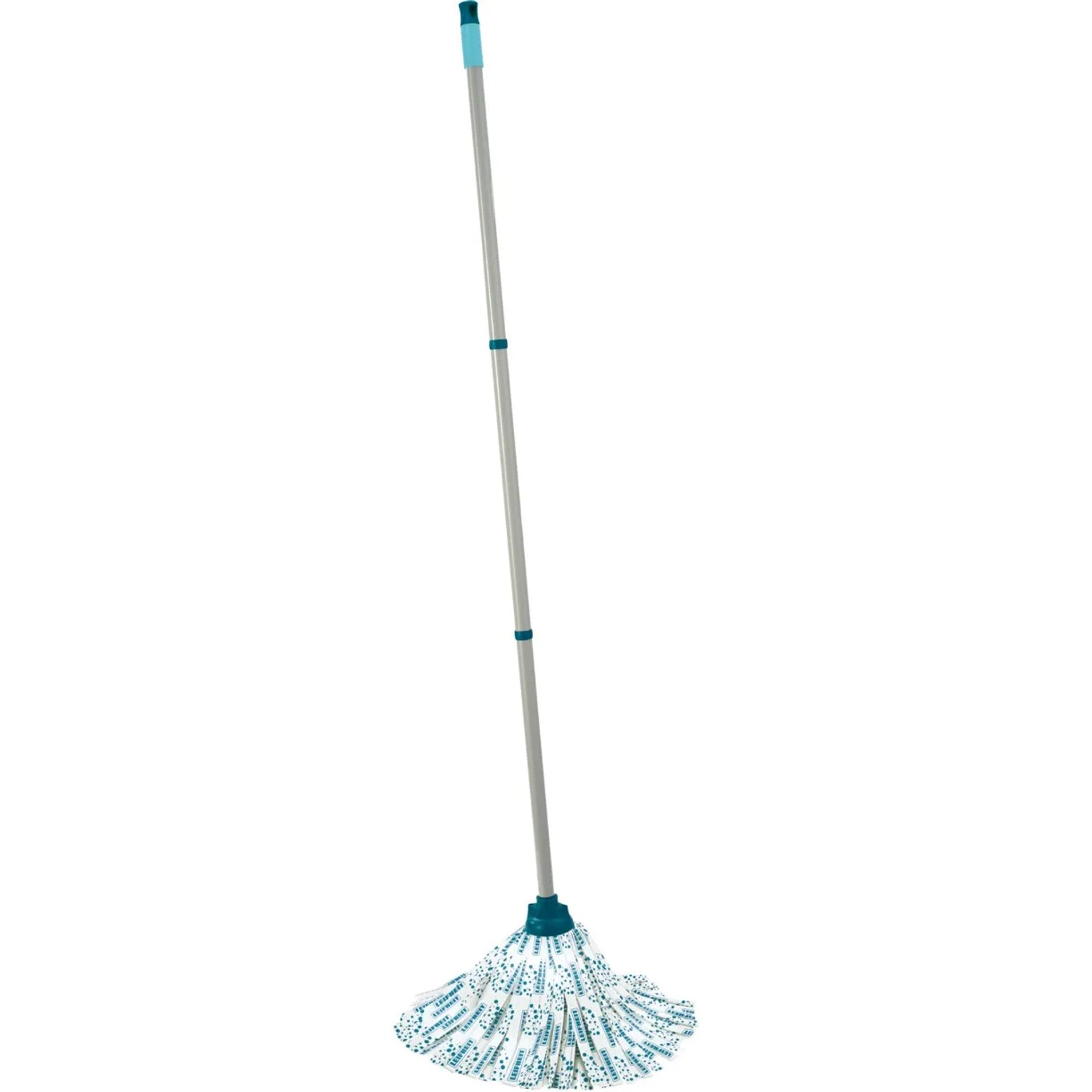 Leifheit Wischmop-Set Classic mit Eimer und Stiel, Reinigungsgerät für Böden.