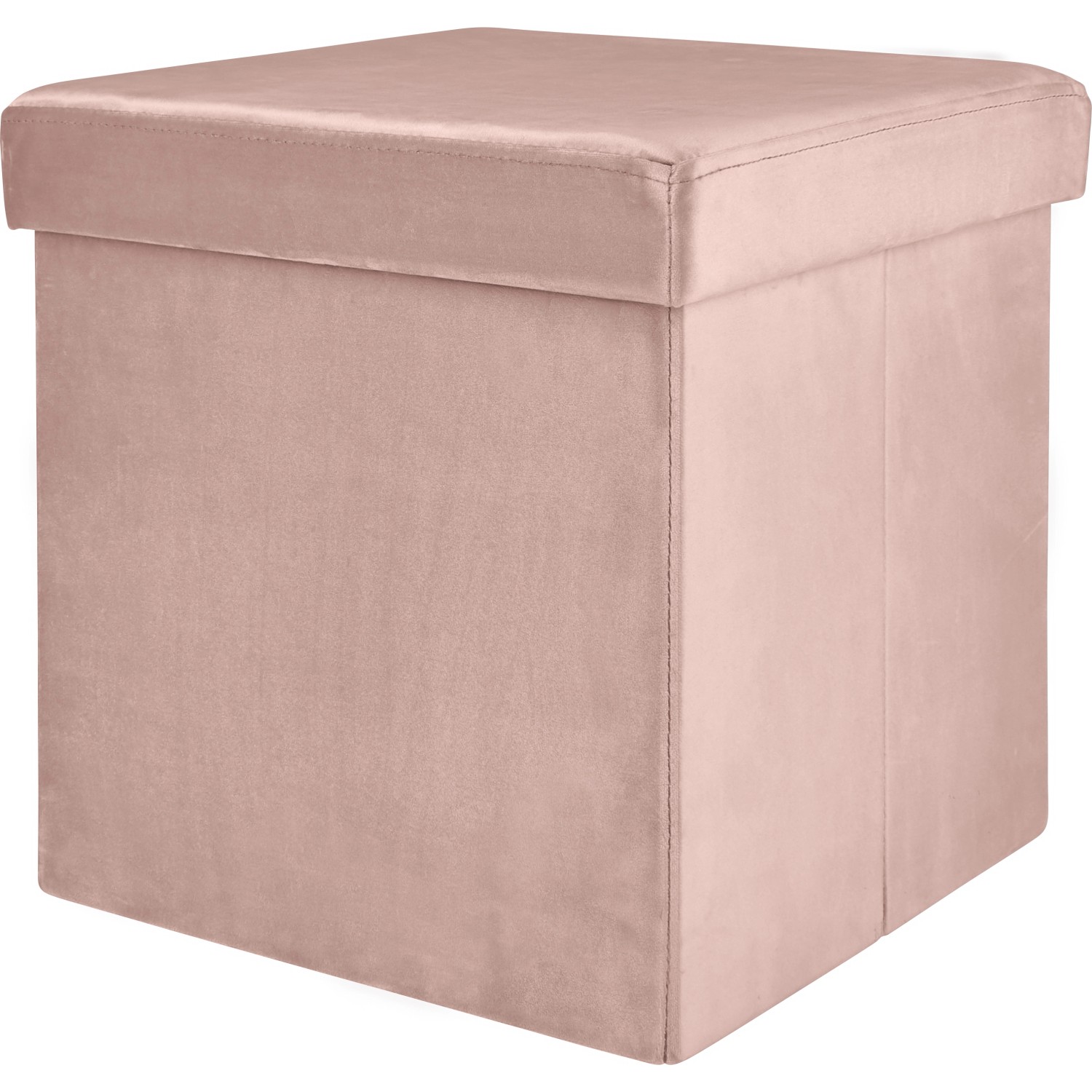 Falt-Hocker Blush Bordeaux 38 cm x 38 cm x 38 cm Rosa günstig online kaufen