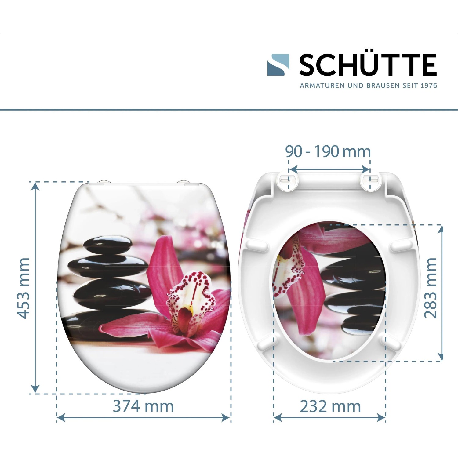 10 X WC-Sitz-Scharnierabdeckung – Wasserdicht, Rostfrei, Dekorativ – 50 Mm – Für Badezimmer, Weiß