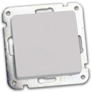 ChiliTec MILOS Wechsel Schalter Weiß Matt ohne Rahmen UP