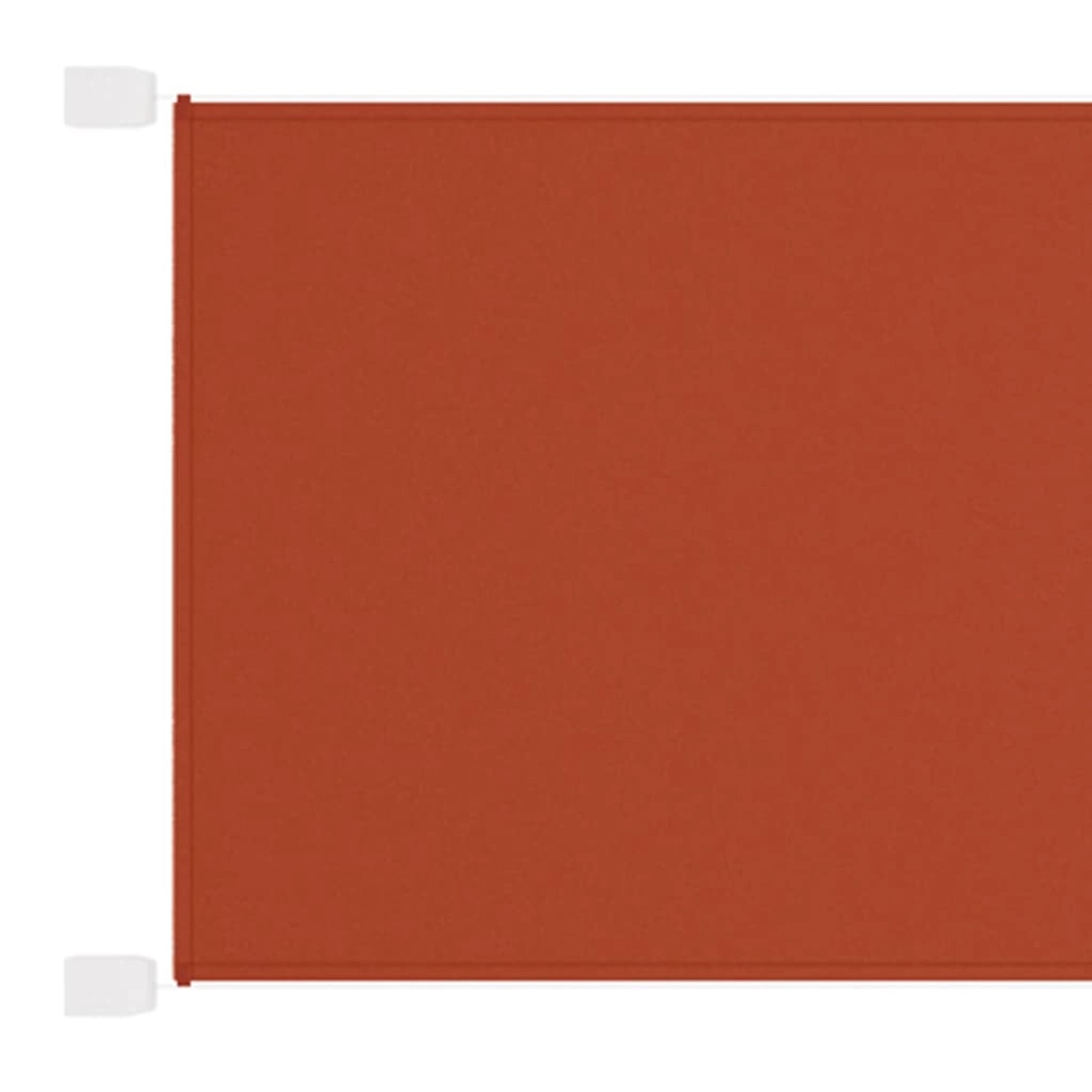 furnicato Senkrechtmarkise Terrakotta 140x800 cm Oxford-Gewebe günstig online kaufen