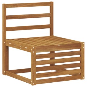 vidaXL Ecksofa-Element aus Akazienholz, Teil eines Gartenmöbel-Sets