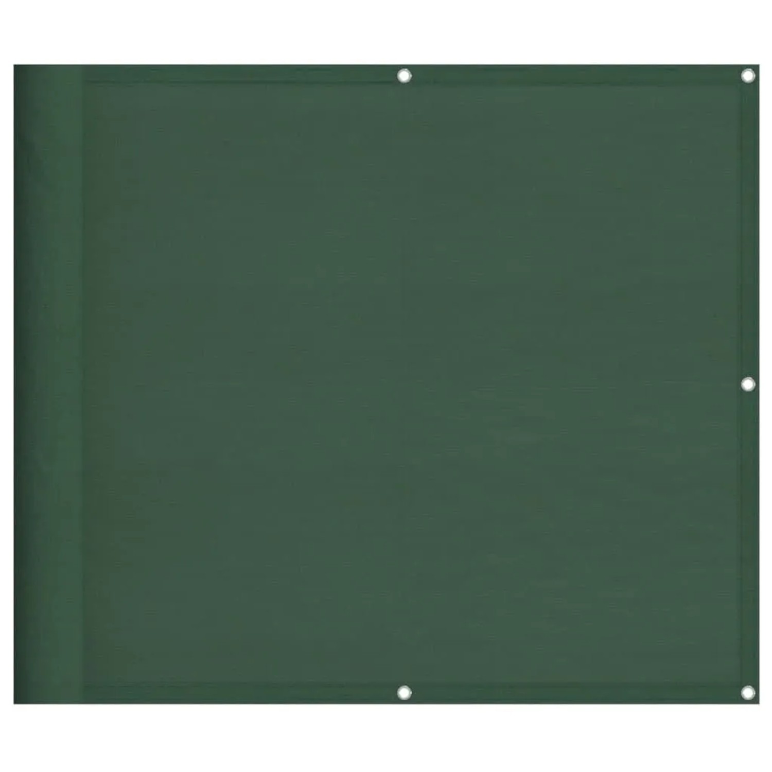 vidaXL Balkon-Sichtschutz Dunkelgrün 90x800 cm 100 % Polyester-Oxford 40002 günstig online kaufen