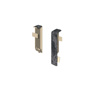 Egger Zwischenstück 6 cm Stein Schwarz 2 Stück