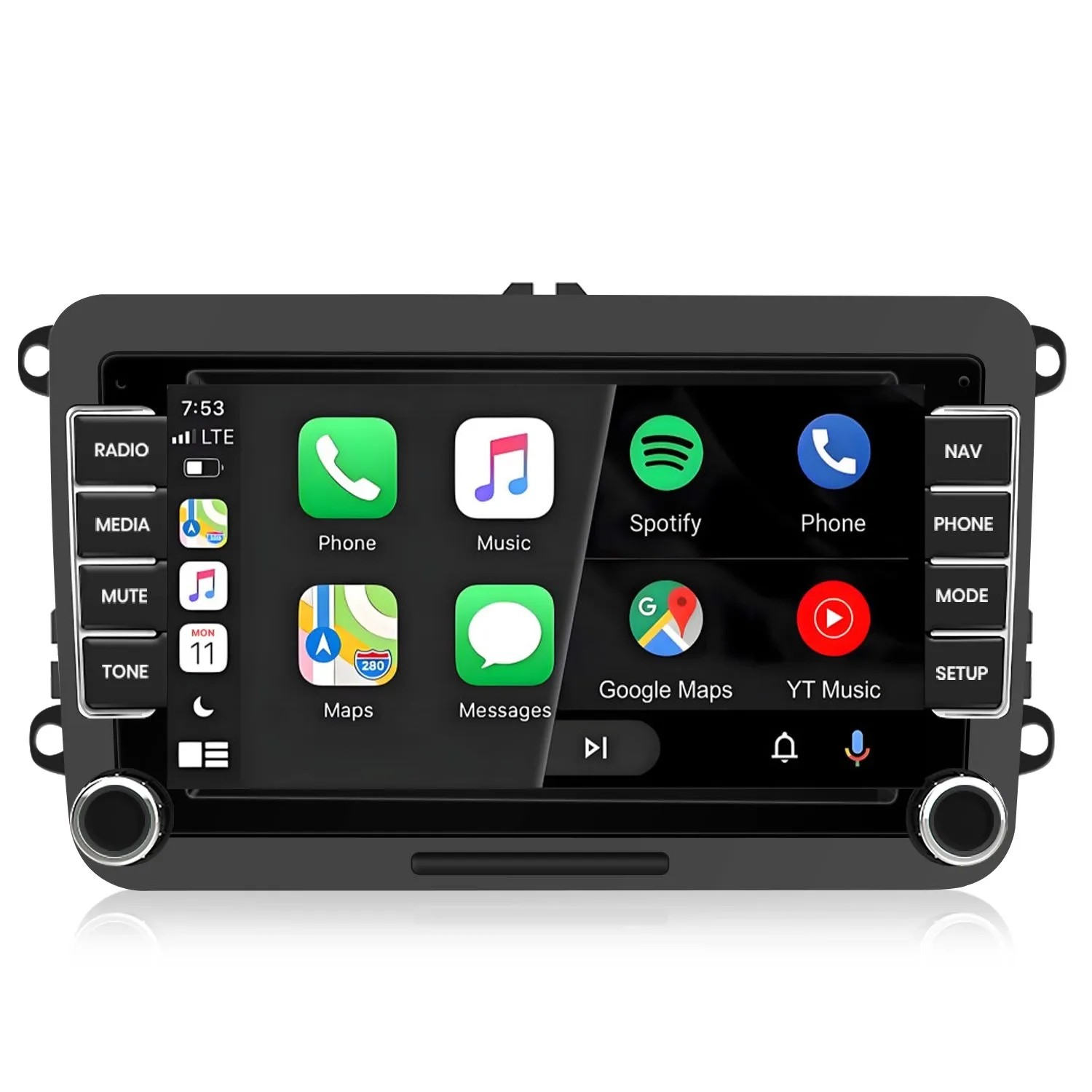 Junsun Autoradio Für Vw Golf 5 Polo 5r T5 Passat